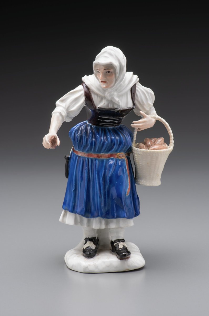 Woman Selling Rolls