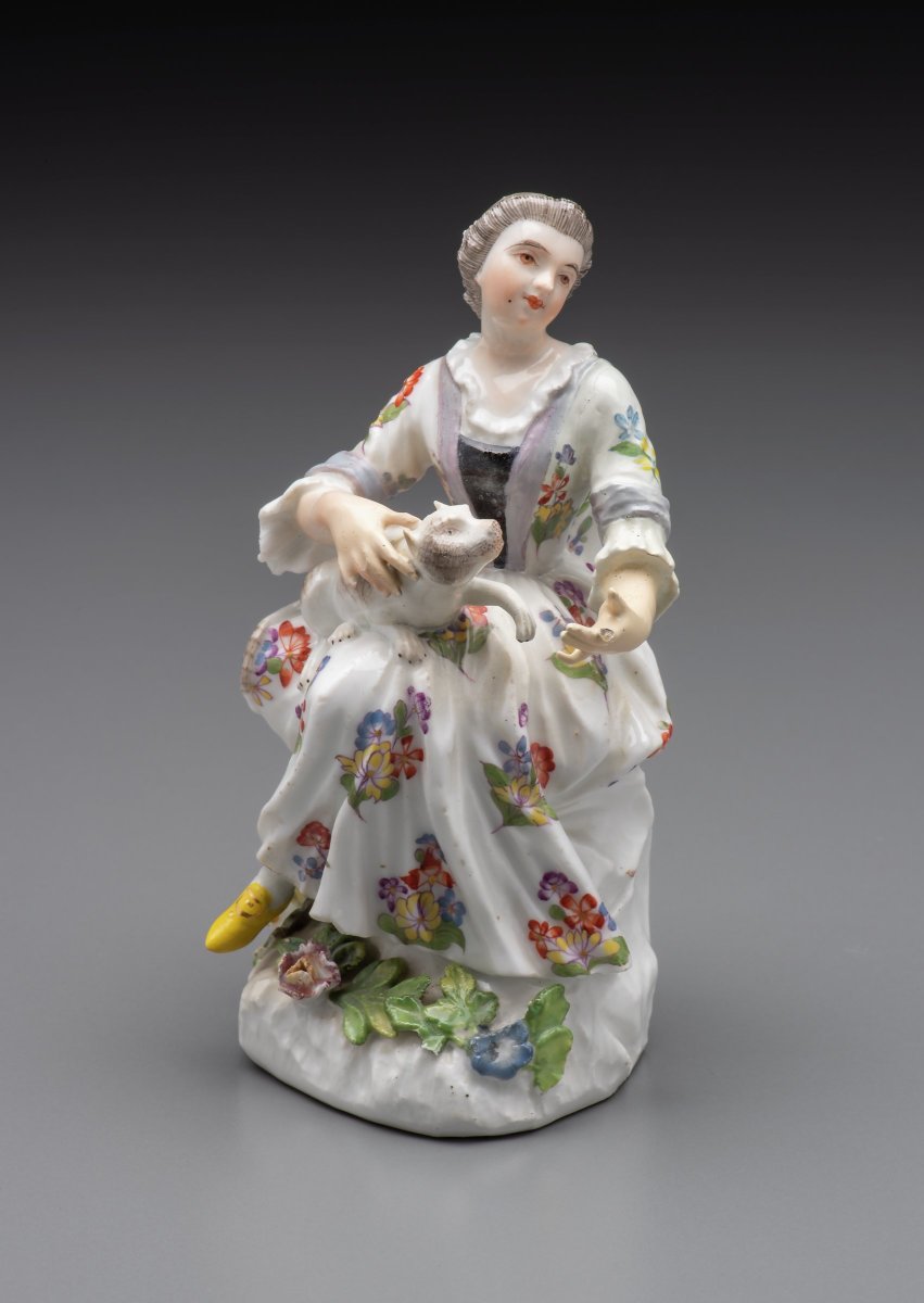 Lady with Cat